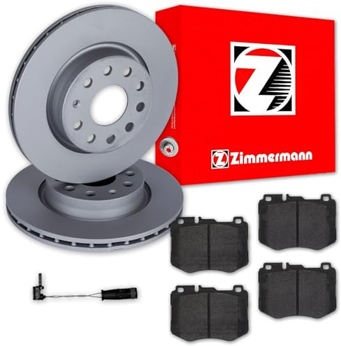 Zimmermann Bremsscheiben 342mm + Beläge vorne | 400.5521.30 + 22061.185.1 + Wk Kompatibel mit GLC (X253),GLC Coupe (C253)