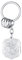 FaithHeart Porte Clés Homme Saint Michel Acier Inoxydable Porte Clef Homme Femme
