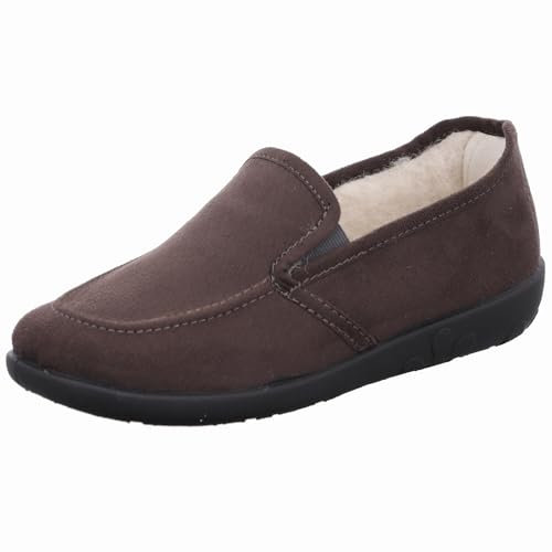 Rohde Damen Hausschuh Ballerina Slipper Fußbett Ballerup 2224, Größe:36 EU, Farbe:Grau