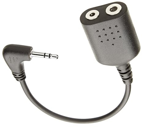 Earpiece Adapter/Connector Compatible with Motorola 2-PIN Earpiece to Compatible with Motorola 1 Pin Radio