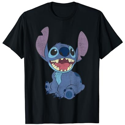 Disney Lilo & Stitch Sitting Stitch Portrait Camiseta