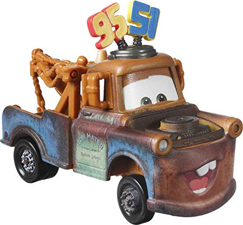 Disney Cars Toys Pixar Cars - Veicolo oversize in pressofusione della squadra 95 e 51, camion giocattolo da collezione, regalo per bambini dai 3 anni in su, multicolore