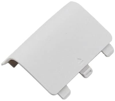 Replacement Battery Back Cover for Xbox Series S X Controller, Battery Door Lid Repair Shell 1 (White)