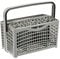 Invero Universal Deluxe Dishwasher 2-in-1 Full Size and Detachable Slimline Cutlery Basket (230mm x 130mm x 145mm) - Fits Most Commercial Branded Machines