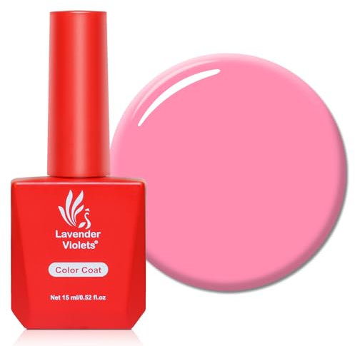 15ml UV Gel Nagellack Pink Neon Pink Knallig Soak Off Party Nägel Festival Look Sommer Strass Design Nagellampe