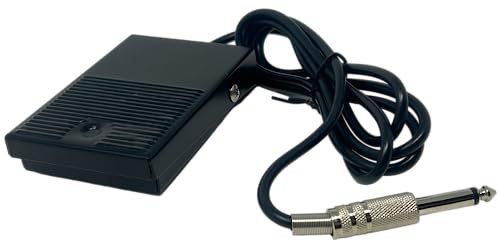 INKgrafiX® Fußschalter 6,3mm für Gitarren-Verstärker Audio Metall - Tattoo - INKgrafiX DE - Eco Studioqualität