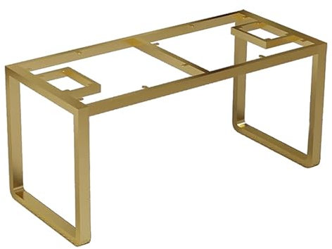 Patas De Mesa De Metal, Patas Mesa Comedor, Patas Mesa Escritorio,patas De Banco, Patas Para Mesa Comedor, Patas Para Mesas De Centro Estilo Industrial, Mesas De Sala Y Mesa De Comedor ( Color : Gold