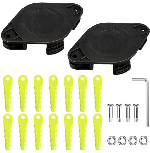 Tête de Lame de Rechange pour Coupe-Herbe, Lame de Coupe-Herbe pour Ryobi RY40200 RY40021 RY24200 RY24021 P2000-6 P2006A P2200 18V 24V 40V pour Coupe-Herbe Sans fil Garden Feelings