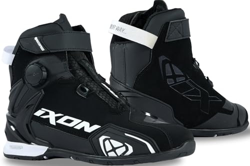 IXON Bull 2 Wasserdichte Damen Motorrad Schuhe, schwarz/weiß, 39