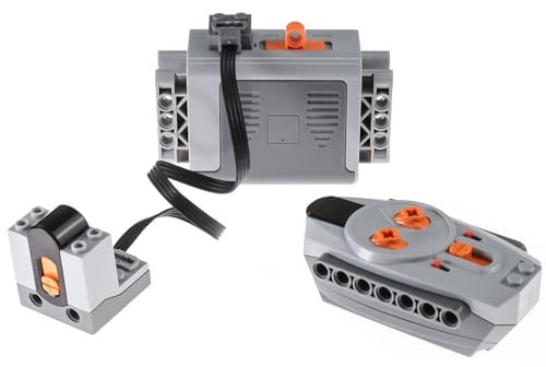 BrickBounty 3-in-1 Remote Control Kit Technical Parts, MOC Control Function Power Functions for STEM Assembled Building Block