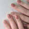 24 Stück Künstliche Nägel Kurze Eckig, Elegante Blumen Kunstnägel Fingernägel zum Aufkleben, Rosa Ballerina Glänzend Acryl Falsche Nägel, Französische Press on Nails für Frauen und Mädchen