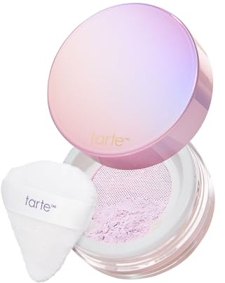 tarte creaseless setting powder – Loose Face Powder, Lightweight Oil-Absorbing Formula for Longwear Finish, Vegan & Cruelty-Free, full size, lavender