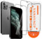 VANAVAGY Glass Screen Protector Compatible for iPhone 11 pro 5.8 inch [2 Pack][Scratch Resistant], Camera Lens Protector included, Film with Frame Full Coverage Case for Easy Installation