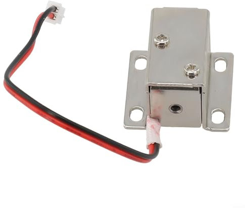 Cerradura electromagnética segura y eficiente, DC6V 24V Cerradura eléctrica electrónica del perno conveniente para diversos entornos, conveniente para compartir energía móvil y equipos de masaje