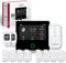 seQrell Alarmanlagen-Set für zu Hause, kabellos, WLAN und GSM 4G LTE, Tuja und Smart Life App, 4,3 Zoll Touchscreen und Akku mit 1.500 mAh, Smart Alarmanlagen Komplettsystem, SQ4324G
