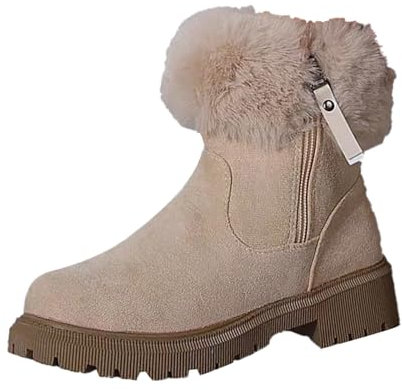 Schwarz Damen Nachhaltig Ski Boots Thickening Armee Männer (White, 43)