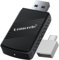 Lemorele Wireless Android Auto & Carplay Wireless Adapter, Wireless 2 IN 1 Stick, WiFi/Bluetooth Quick Connect und Auto Connect, Plug and Play ohne Verzögerung