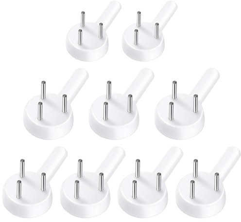 saerryor 100pcs Non-Trace Hooks for Hard Walls, Picture Hooks Picture Hanging Kit for Frame Fixing, Picture Hangers Picture Assorted Hanger Set for Hardwall Walls Plasterboard Drywall Concrete Wall