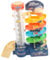 Toyvian 1ensemble Parking Électrique pour Garçon Fille Garage à Voitures avec Voitures Modèle De Stationnement Et Éducatif De Course Rotative Jouet Activité pour Et