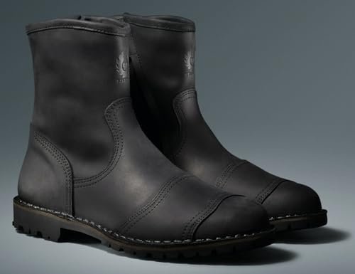 Belstaff Duration Stivali da moto, nero, 42
