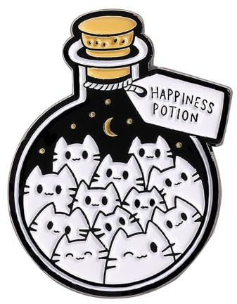 AstraGlam das Tier Pin Anstecker Pin, Lustiger Chaos das Tier Emaille Brosche, Niedliche Brosche Geschenk für Tierliebhaber, Witzige Dekorative Pins für Rucksack Tasche Schmuck