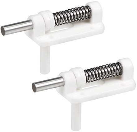 uxcell Canopy Hatch Lock Latch for RC Airplane Cockpit Cover Fixing, 23.5x13x8mm White 2pcs