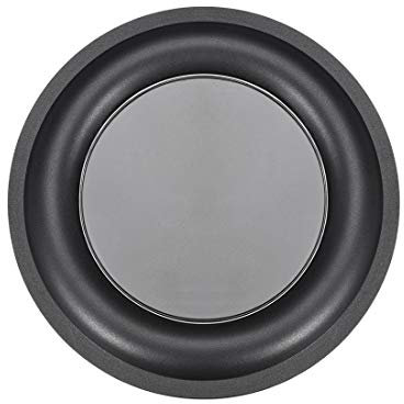 sourcing map 6 pulgadas 160mm Bass Speaker Passive Radiador Auxiliar Goma Vibración Placa Subwoofer DIY Reparación