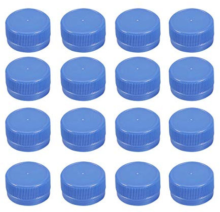HEALLILY La Bouteille de Boisson en Plastique 100pcs Couvre Les Capsules colorées de Bouteille d'eau de Source de Printemps