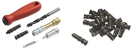 WAGNER 2324777 Kit de protection du bois + 2324776 Kit de Chevilles 100 ex, Femelles