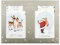 Hallmark Weihnachtskarten, 12 Karten in 2 Vintage-Designs