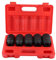 Impact Sockets 1/2'', 12 Point Axle Hub Nut Deep Impact Socket Set, 5pcs Impact Hub Nut Sockets, Deep Impact Socket Wrench Hub Nut Thin Wall Sockets, 30mm/32mm/34mm/35mm/36mm