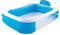 Summer waves Jumbo Family Rectangle Paddling Pool with Headrest, Cupholder & Window