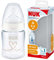 NUK First Choice+ biberon | 0-6 mois | Contrôle de température | Tétine en silicone | Valve anti-coliques | Sans BPA | 150 ml