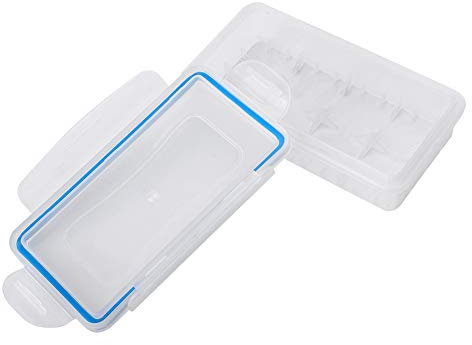 Onewer 18650 Battery Holder, Battery Box, Strong Durable Easy To Carry Waterproof 2PCS Small Size for Home