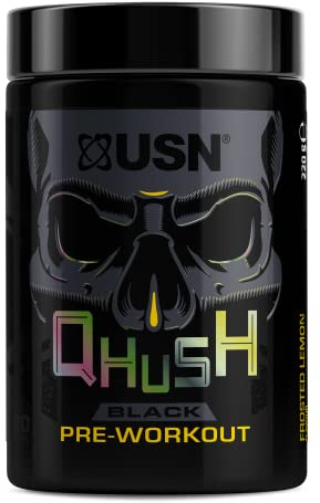 USN QHUSH Pre-Workout (20 serv) Frosted Lemon - Pre-Workout Booster