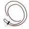 Black Forest Fox Kinnband Kinnriemen Hutfangband Hutband Leder Fangband für Hut Lederriemen verstellbar (Braun)