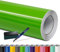 Folindo® Autofolie Grün Glanz (5€/m²) - 30 x 1,52 m - Selbstklebende Car Wrapping Folie mit Luftkanälen - inkl. Rakel & Cutter - Blasenfreie Auto Folierung - Hochwertige Vinylfolie