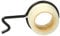 vhbw Ölpumpenschnecke Ersatz für Stihl 1123 640 7105 für Motorsäge - Eisen/Gummi, 4,5 x 2,6 x 1,3 cm, 11 g
