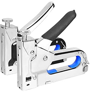 LERORA Framing Nailer Three-use code nail gun manual nail gun air nail nail gun U-shaped nail grab device oil painting horse set gun photo frame (Color : 1, Size : Black spray)