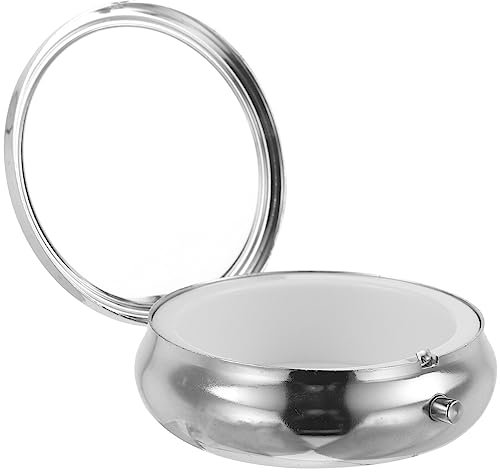 Cabilock Caja Caja De Regalo Rosario Decoración De Mesa Cruz Rosario Caso Cubierta De Ventilador Estuche De Recuerdo Católico Recuerdo Comunion Ni a Aleación De Zinc Collar Hombre