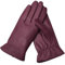 Ymmchy Touchscreen Handschuhe für Damen Warme Lederhandschuhe Gefüttert Winter SMS-Handschuhe Weinrot S
