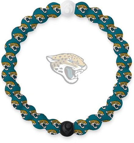 Lokai NFL Football Collection Perlenarmbänder für Damen und Herren Schmuck Silikon Fashion Armband für bequeme Passform, 6 - Small, Kein Edelstein