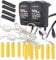 revolt Batterie Dummy AAA: 2er-Set Batterie-Netzteil-Adapter, ersetzt 16 AAA-Batterien (4 Geräte) (Dummy-Netzteil-Kits, Batterieadapter, Steckernetzteil)