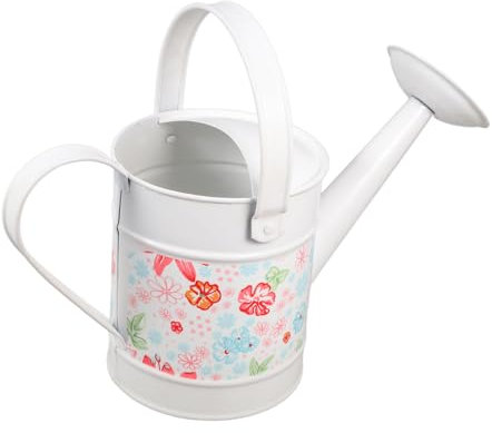 ANDRESLAD Regadera De Jardín Estilo Rústico Regadera Portátil para Plantas De Interior y Exterior para Suculentas y Flores Material De Resistente Diseño Ergonómico y Elegante