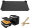 Splash Guards Accessories for Ninja Air Fryer Foodi Flex 10.4 L AF500, Ninja AF500 Splash Guards Accessories, Anti-Projection Grille for Air Fryer Ninja, Reusable Silicone Air Fryer Accessories for
