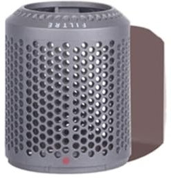 TH1000XUE for Dyson Filtro Asciugacapelli, Serie HD03/01/HD02/04 Spazzola di Pulizia della Copertura della Rete Antipolvere Tappetino Antiscivolo Parti di Riparazione E di Ricambio(HD01 Filter Grey)