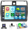 Inefala 8 Core 2+64GB Radio per Suzuki Swift 2003-2010 Android 15 con Wireless CarPlay Android Auto, 10,1 Pollici Stereo Touch Soporta Bluetooth WIFI 59UI 32 EQ DSP GPS Comandi al Volante