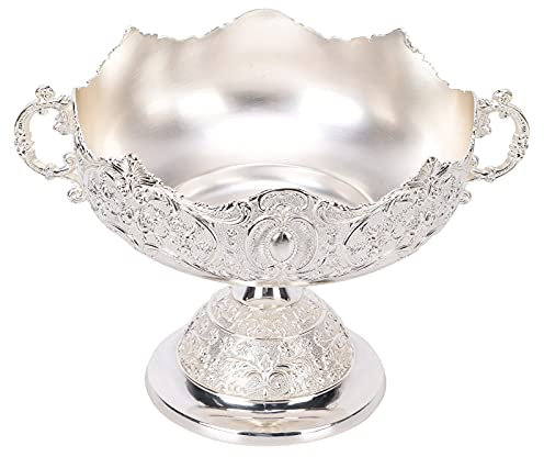 Plato de Fruta Europea, Adornos de Frutas de la aleación de Zinc bandejas de Frutas para Servir Plato Decorativo para el Almacenamiento de Dulces