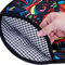 Jeorywoet Tortilla Warmer Pouch 11.8 Inch Tortilla Warmer Anti-Scald & Dustproof Hanging Microwavable Easy Clean Holder for Kitchen, Microwavable