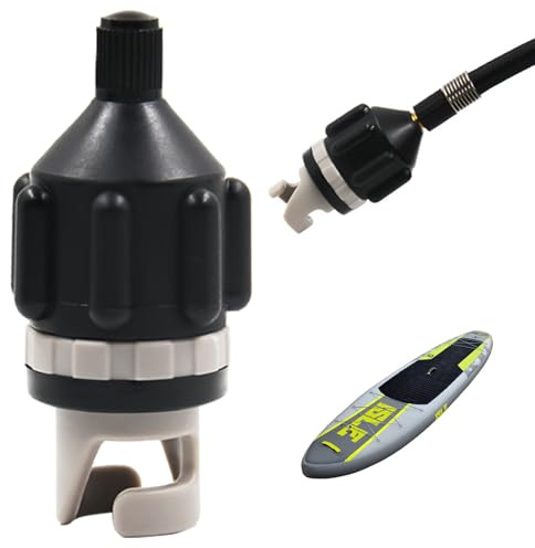 SUP Adapter für Kompressor Luftpumpe,SUP Zubehör Pumpenadapter,Stand Up Paddle Board Zubehör,Schlauchboot Ventil Adapter,Airtrack Pumpe Adapter,Kajak Luftpumpen Kompressor Adapter